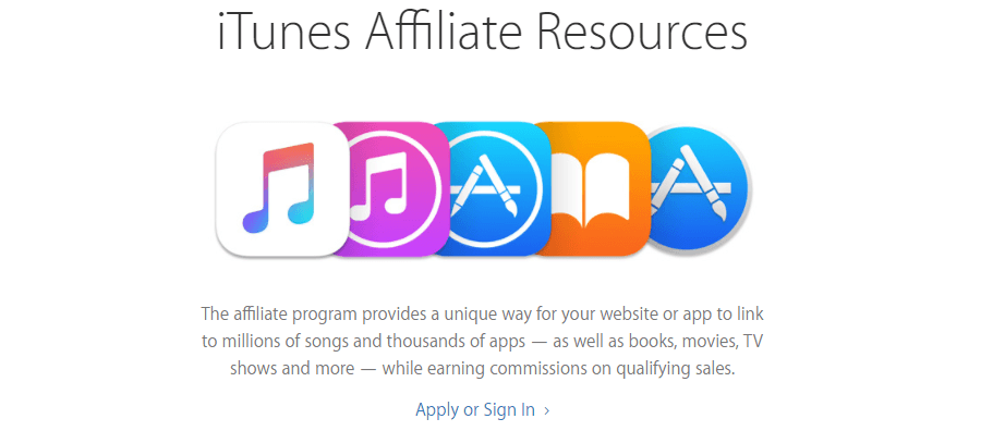 Centro de recursos para afiliados a iTunes