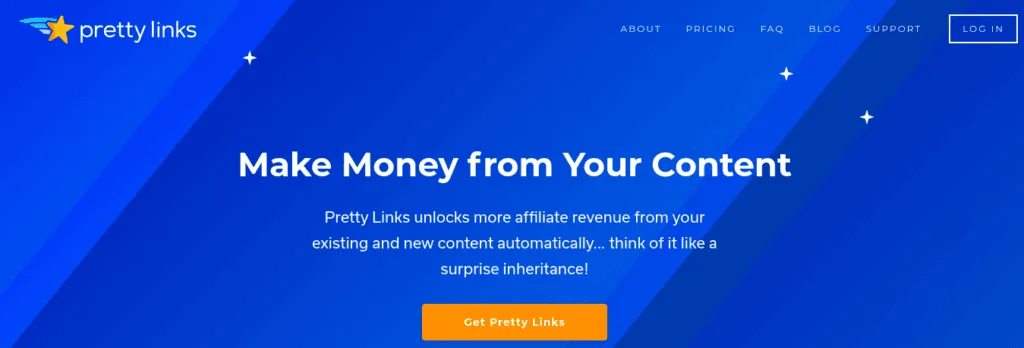pretty links homepage | Easy Affiliate pretty links homepage