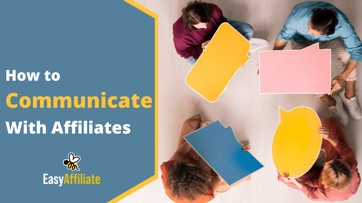 Communicate with Affiliates_Easy Affiliate