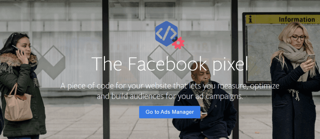 Le site web de Facebook Pixel.