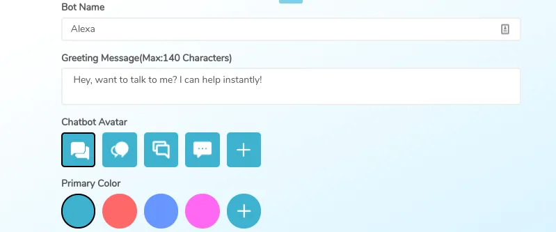 botsify-chatbot-settings | Easy Affiliate Botsify chatbot name and avatar settings.