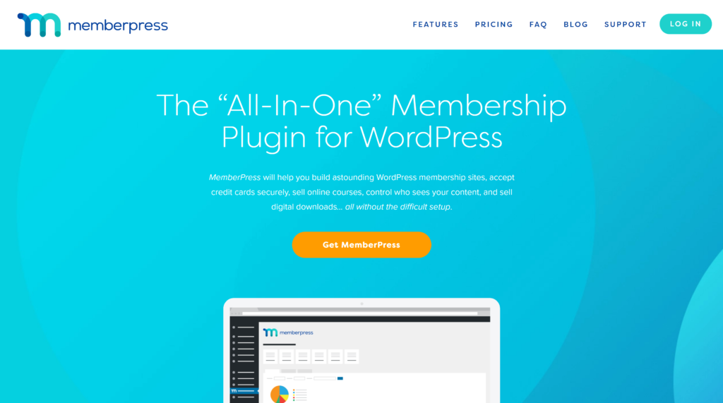 MemberPress plugin home page