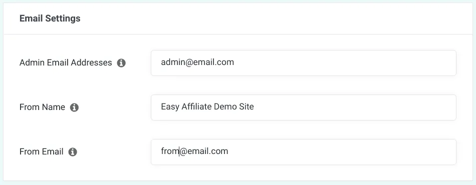 ar_options_1 | Easy Affiliate Easy Affiliate email settings