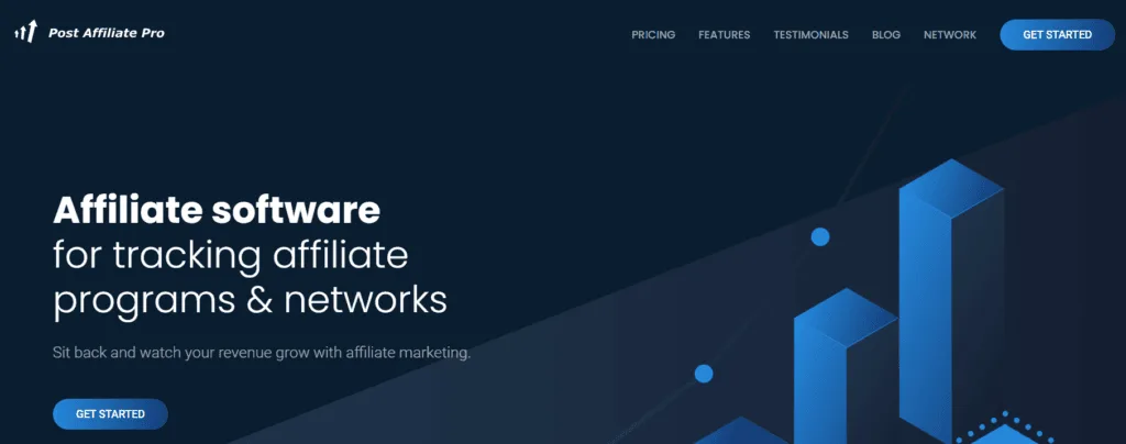 postaffiliate-pro-homepage | Easy Affiliate Page d'accueil de Post Affiliate Pro