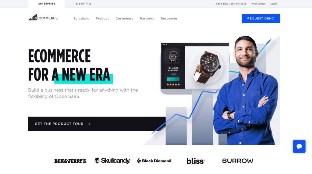 You can start your own ecommerce small business using BigCommerce.