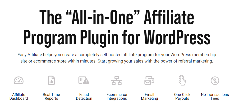 O plugin Easy Affiliates