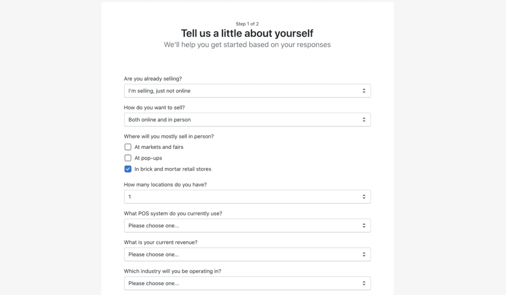 shopify-signup-form | Easy Affiliate You can get your small business into ecommerce using Shopify.
