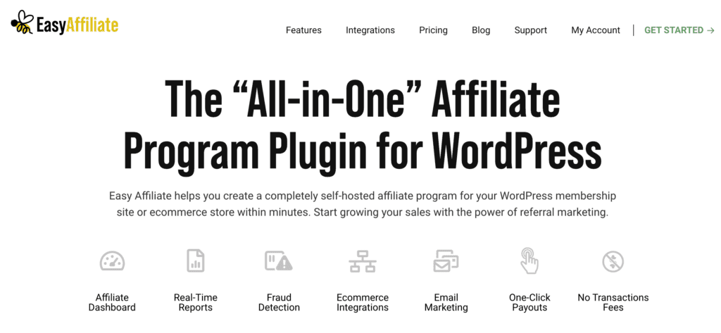 The Easy Affiliate plugin uses first-party cookies. 