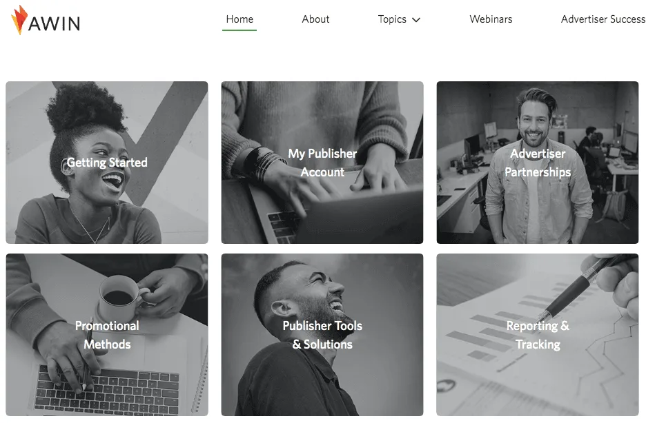 AWIN-Partner-Success-Center | Easy Affiliate AWIN Partner Succes Center.