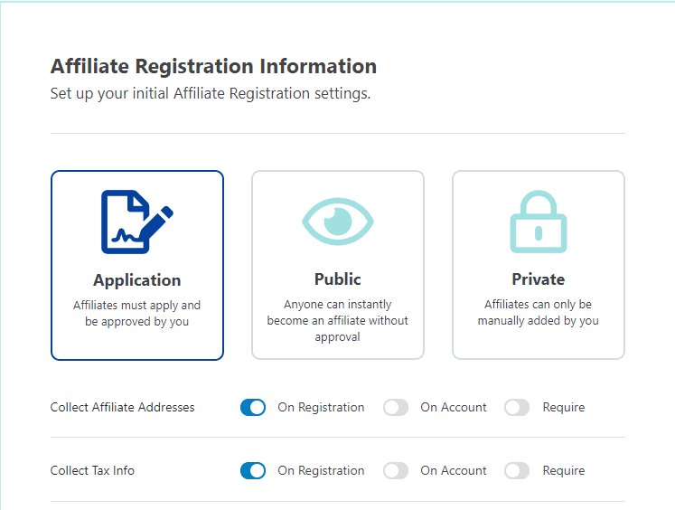 Configurar el proceso de solicitud de afiliación mediante Easy Affiliate