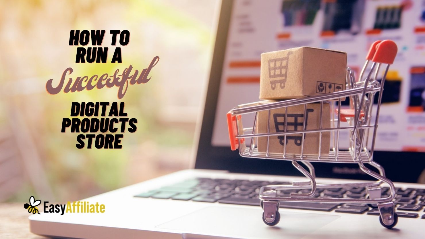 how to run a successful digital products store