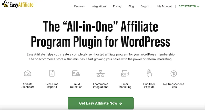 The Easy Affiliate plugin. 