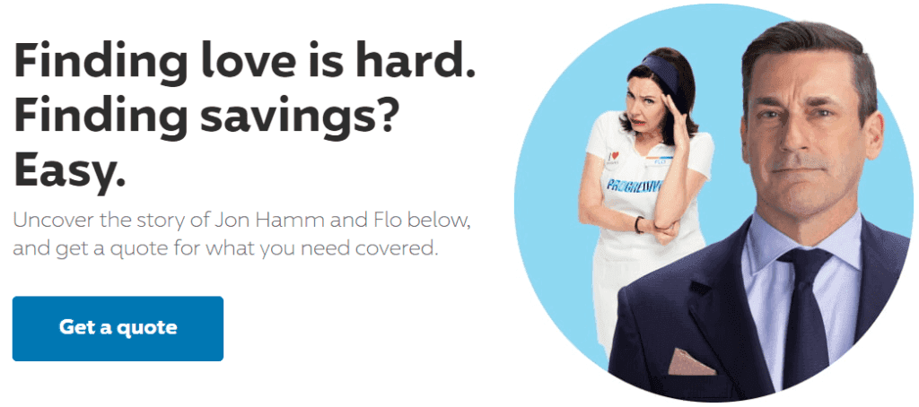 Publicité pour le Flo progressif