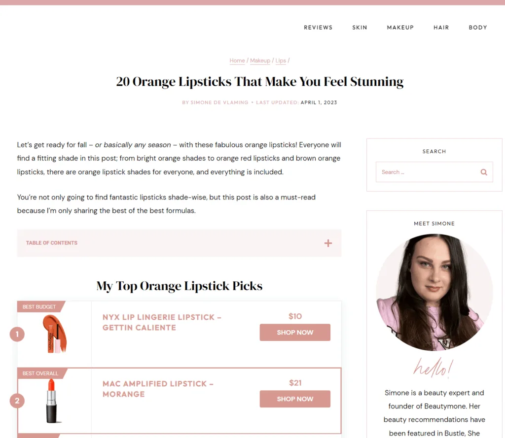 Makeup-Affiliate-Vermarkter 