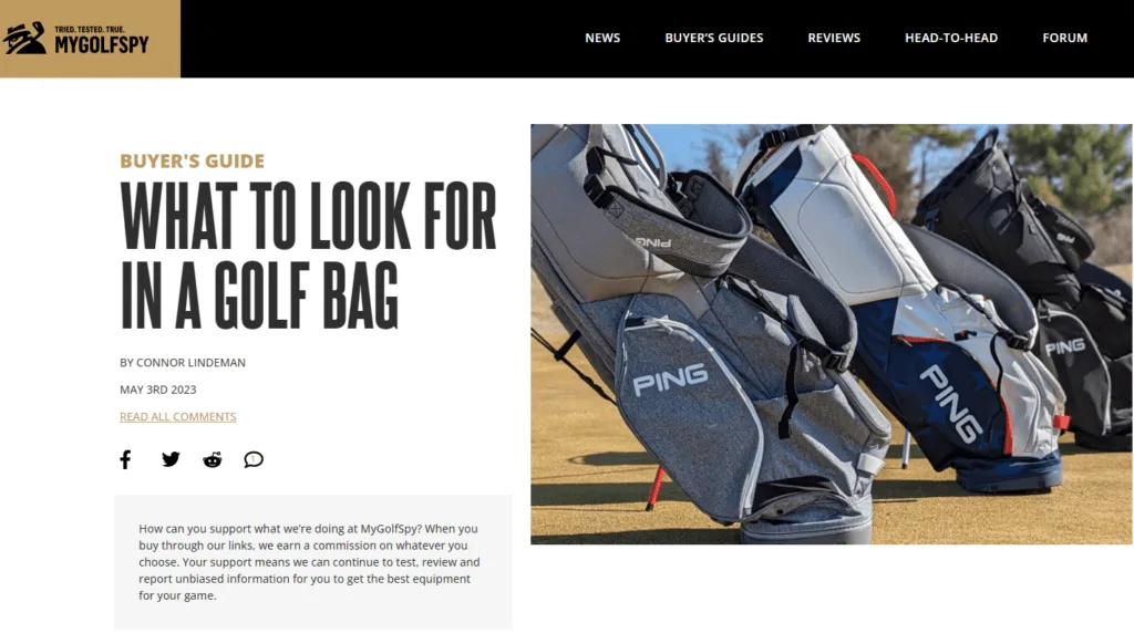 Golf-Nischen-Affiliate-Vermarkter