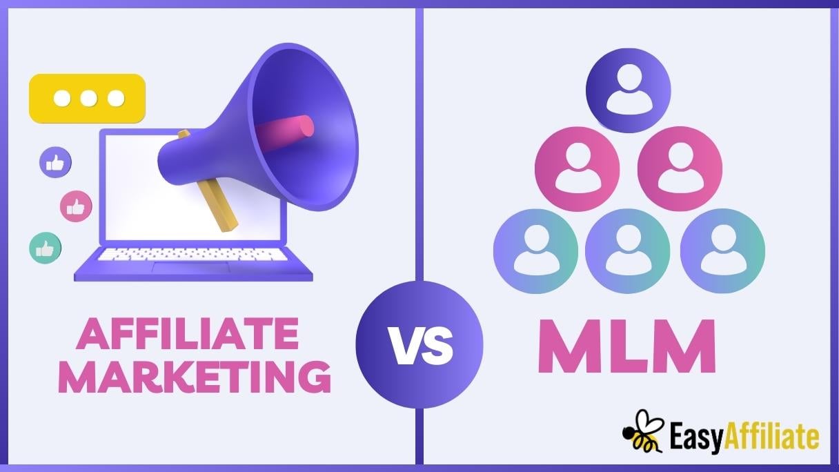 Marketing de afiliados vs. MLM