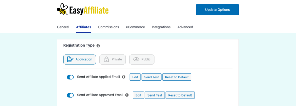 Easy Affiliate Application Process