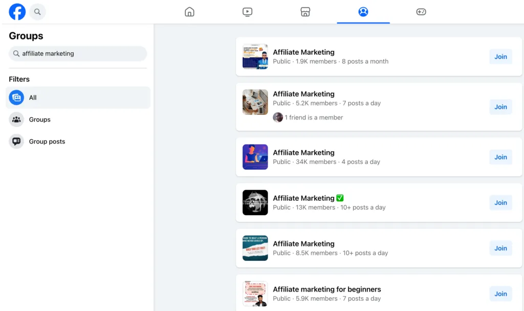 Facebook group for affiliate marketers | Easy Affiliate